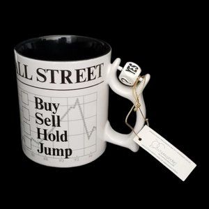 NEW / Department 56 "Spinners" Coffee Cup
